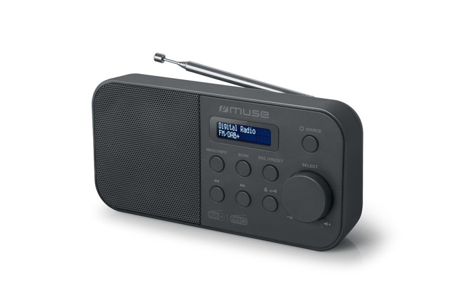 Muse M-109 DB radio Brbar Sort #1