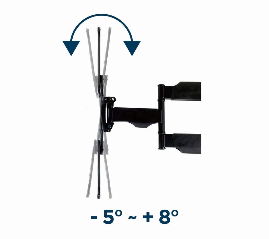 Gembird WM-55ST-01 tv-beslag 139,7 cm (55