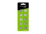 Green Cell Blister 10x Lithium Battery CR2025 3V 160mAh Button #1