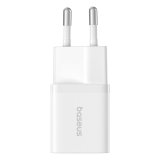 Baseus P10110909213-00 USB-C GaN5 mini 25W netoplader Hvid #3