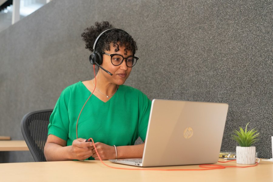 Poly Blackwire 8225 Stereo Microsoft Teams Certified USB-C Headset +USB-C/A Adapter #5