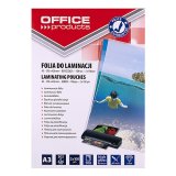 OFFICE PRODUCTS Lamineringsfolie, A3, 2x100 �m, blank, 100 stk., gennemsigtig #1