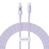 Baseus Gem USB-C til iP hurtigopladningskabel 2 m 20 W Lilla #1