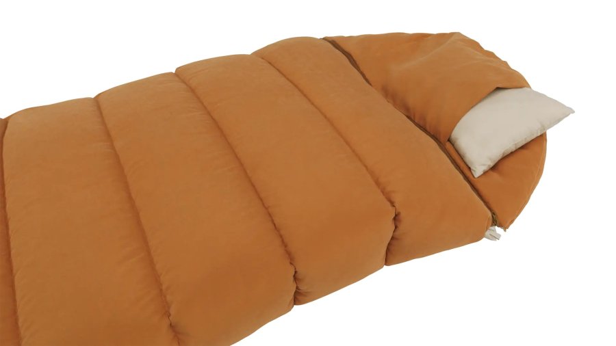 Outwell 230506 sovepose Voksen Halv-rektangul�r sovepose Bomuld, Nylon, Polyester, Genanvendt polyester Gul #4