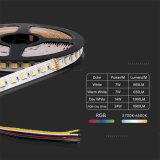 LED-strimmel V-TAC SMD5050 60LED 24V RGB+CCT 5i1 VT-5050 60 1680lm #2