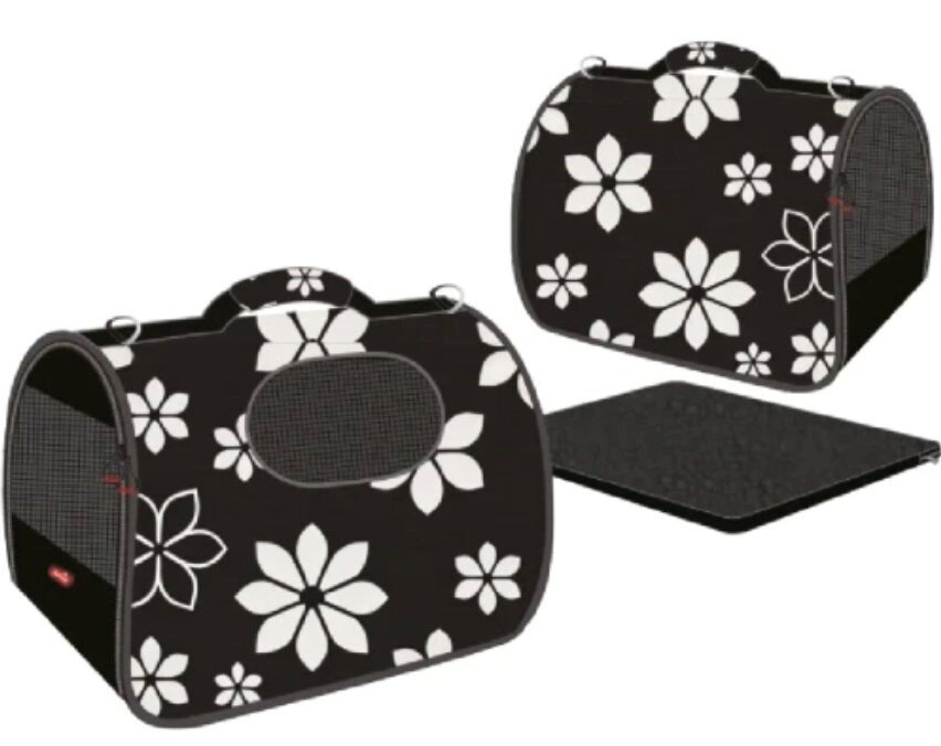ZOLUX Nomad Flower M  transporttaske til hund og kat  43,5�25�28,5 cm #2