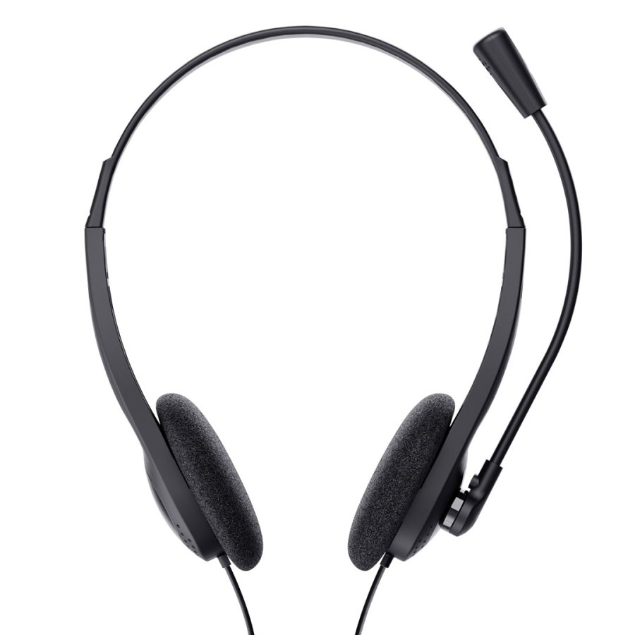 Trust 21665 hovedtelefoner/headset Ledningsfrt I rerne Opkald/musik Sort #3
