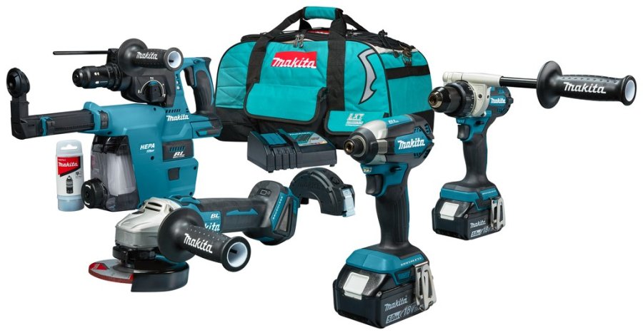 Makita DLX4155TX1 elvrktj kombinationsst Batteri #1
