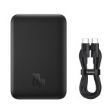 Baseus P10059001113-00 Lithium-polymer (LiPo) powerbank 10000 mAh Trdls opladning Sort #11