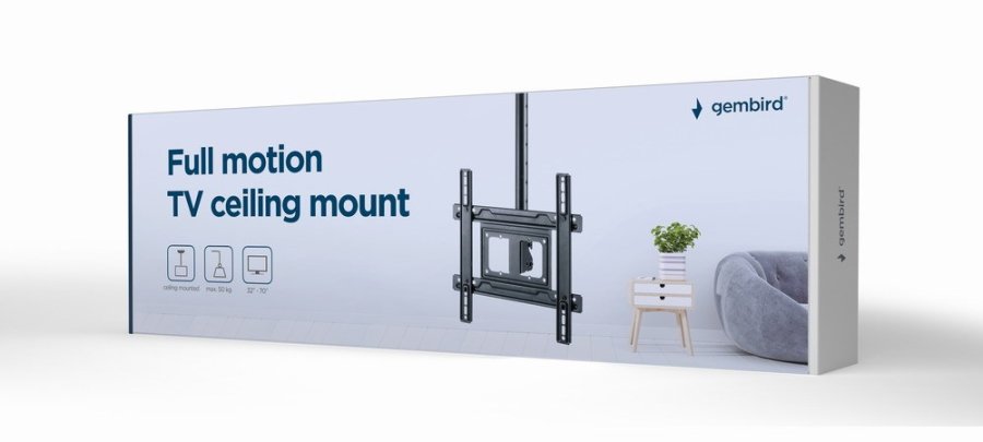 Gembird CM-70ST-01 tv-beslag 177,8 cm (70