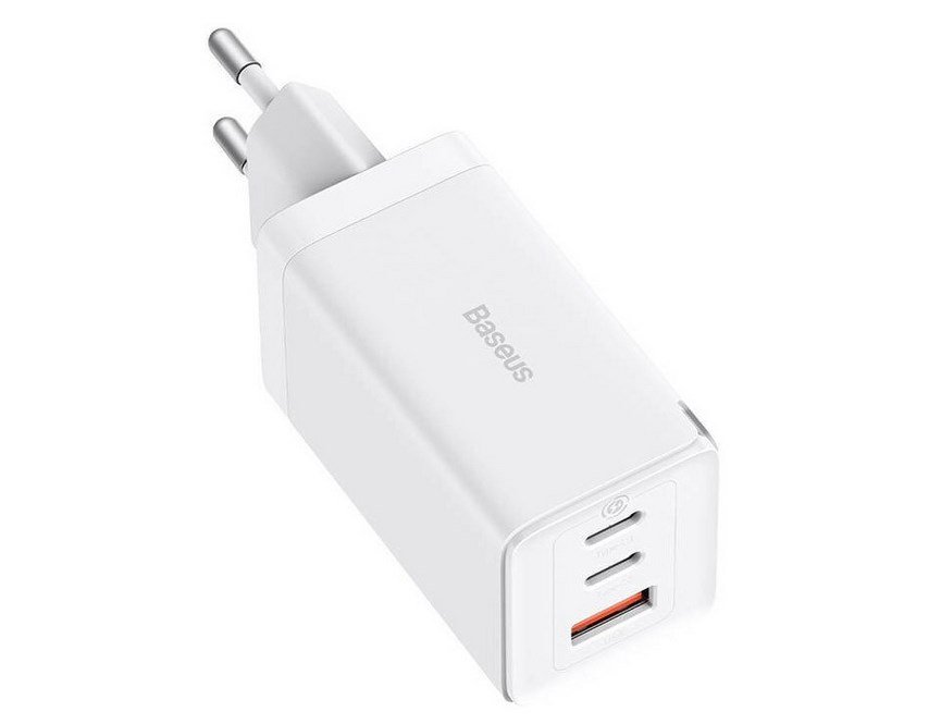 Baseus GaN5 Pro Universel Hvid Vekselstr�m, USB Hurtig opladning Indend�rs #2