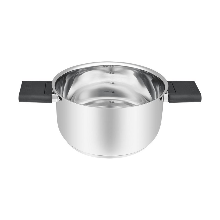 Resto Kitchenware Anser 2,5 L Rund Sort, Rustfrit stl #16