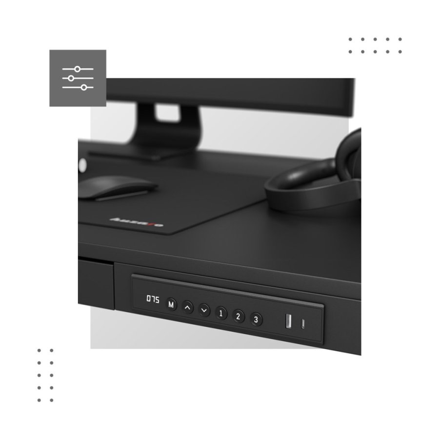 Elektrisk skrivebord MA-Leader 8.2 Sort #7