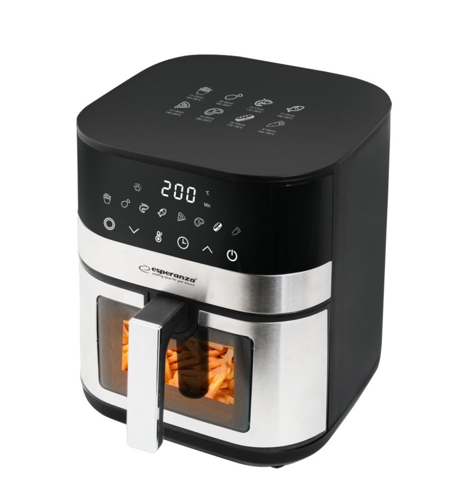 Esperanza EKA003 Fedtfri frituregryde 5L, 1400W Inox #1