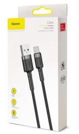 Baseus CATKLF-UG1 USB-kabel 3 m USB A USB C Sort #6