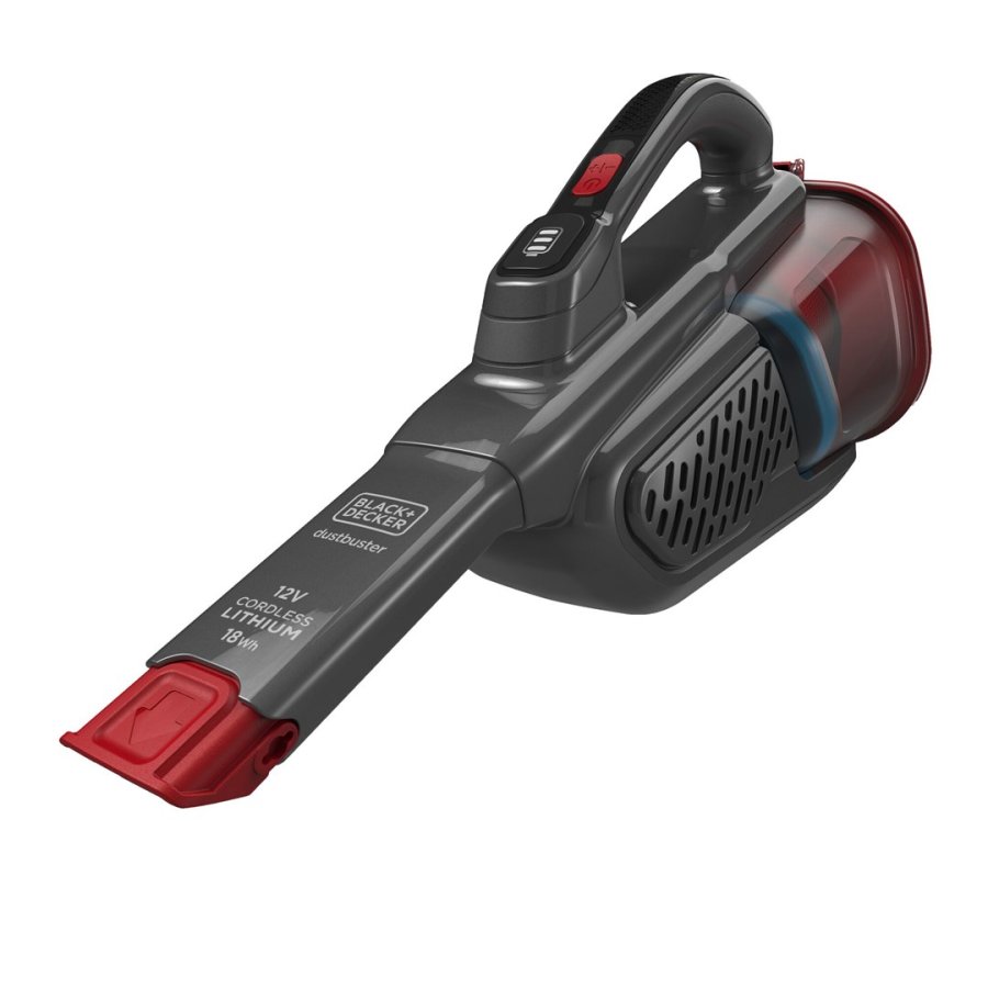 Black & Decker BHHV315J-QW hndholdt stvsuger Sort, Rd Posels #1