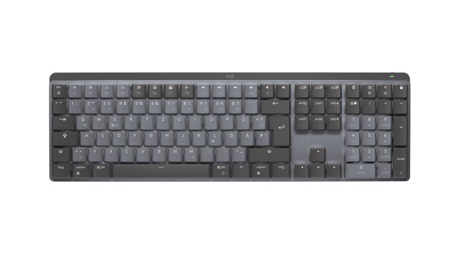 Logitech 920-010748 tastatur Kontor RF trdls + Bluetooth QWERTZ Tysk Grafit, Gr #3
