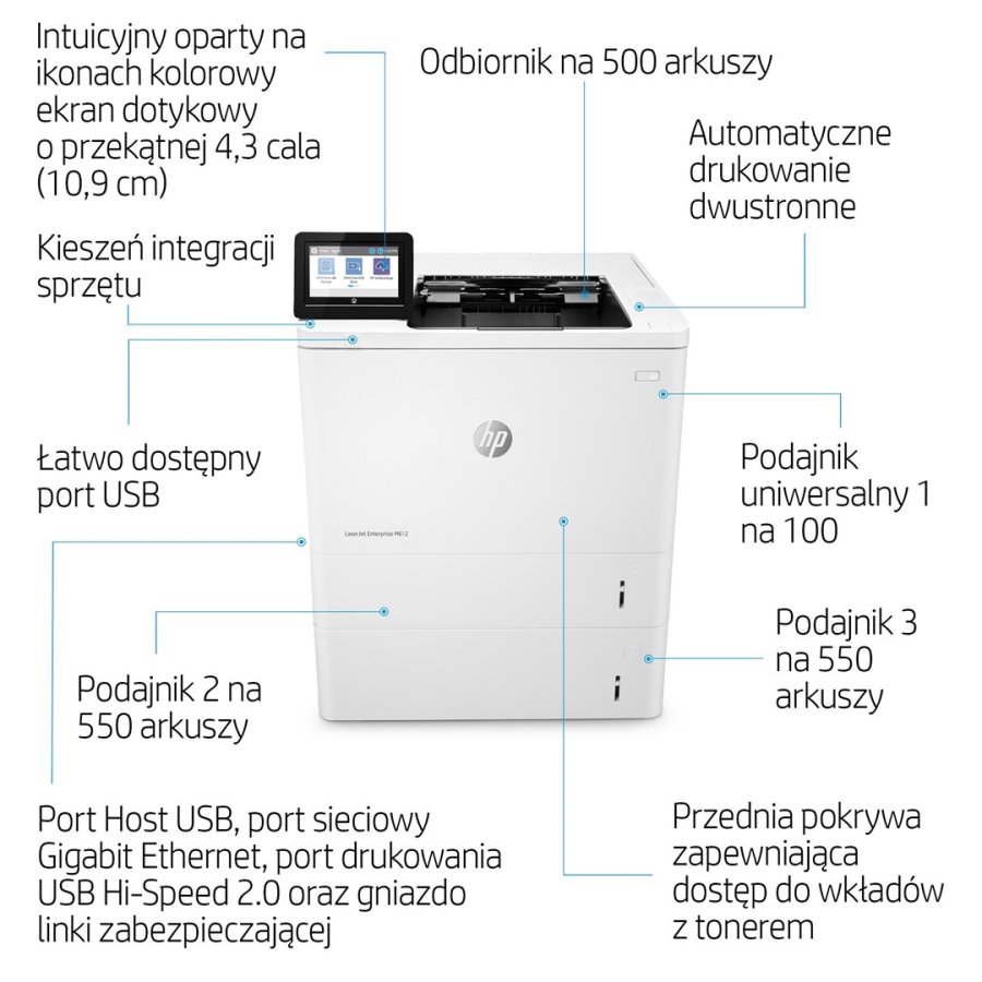 HP LaserJet Enterprise M612dn #7