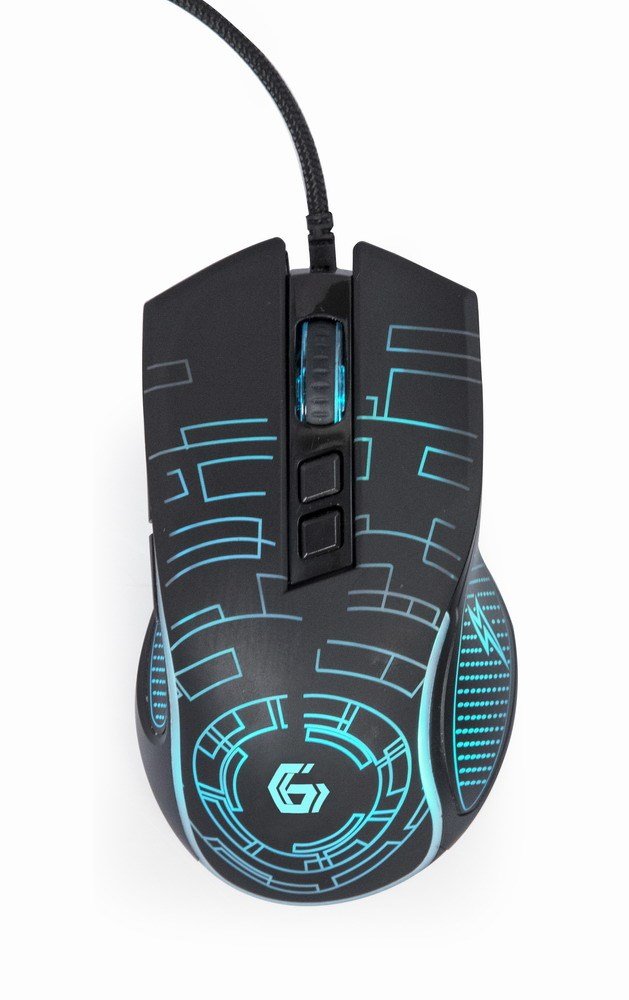 Gembird MUSG-RGB-01 mus Hjre hnd USB Type-A 3600 dpi #5