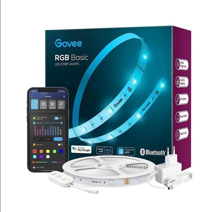 GOVEE H615A LED STRIP LIGHT 5M; LED TAPE; WI-FI, RGB #7