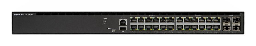 LANCOM GS-4530X Administreret L3 2.5G Ethernet (100/1000/2500) 1U Sort #1
