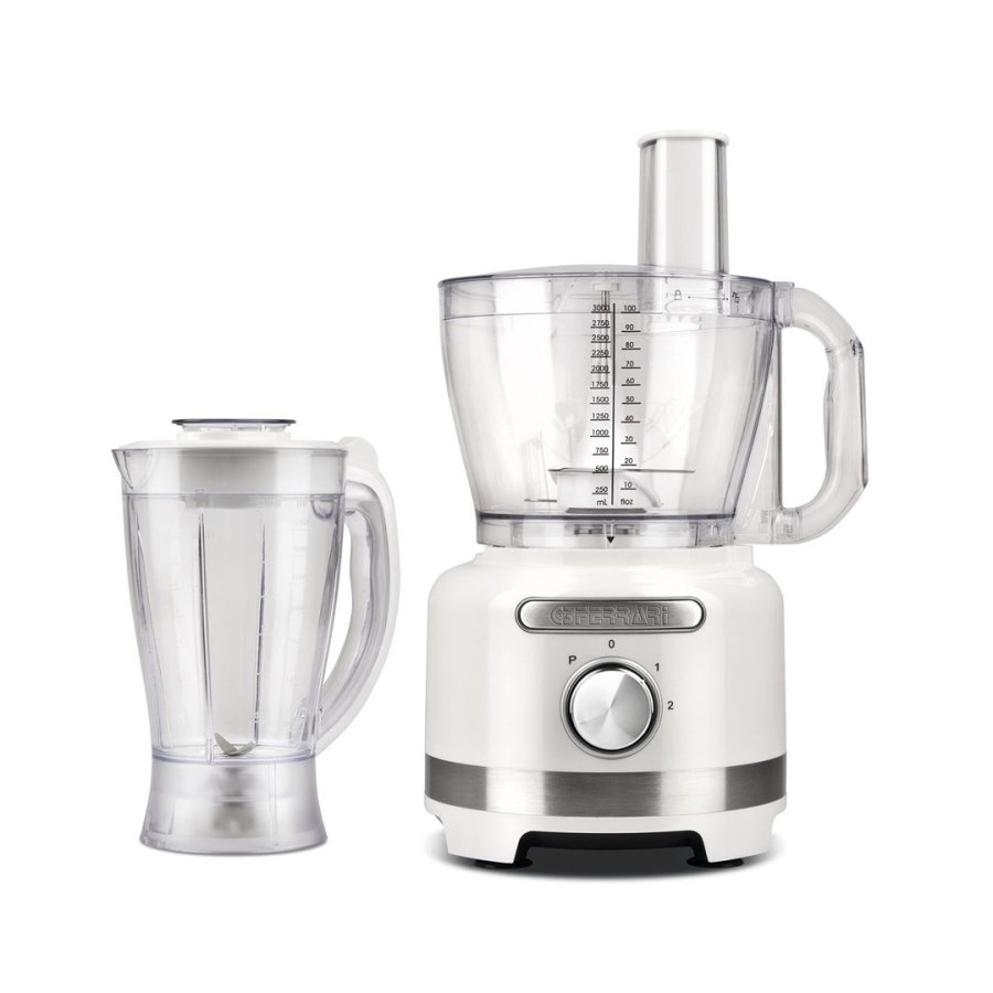 G3 Ferrari G20099 foodprocessor 1000 W 3 L Transparent, Hvid #4