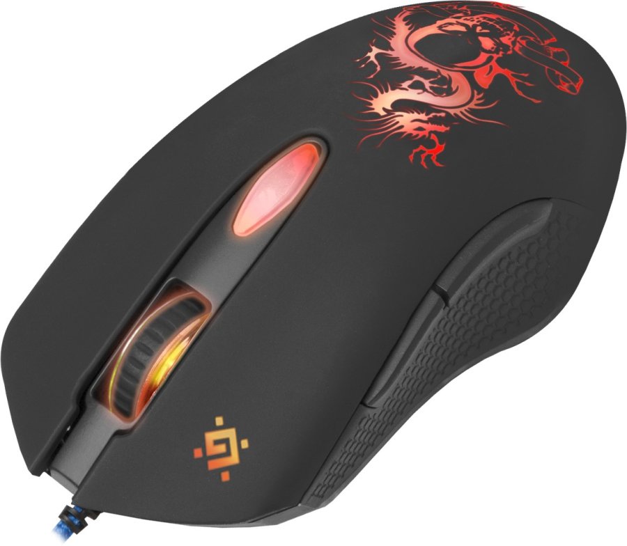 Gaming-mus Defender GM-090L Sort 3200 DPI #10
