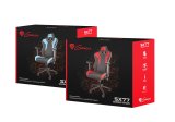 GENESIS SX77 PC gamingstol Polstret sde Sort, Rd #16