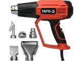 Yato YT-82296 varmepistol Varmluftspistol 500 l/min 650 C 1600 W Sort, Orange #3