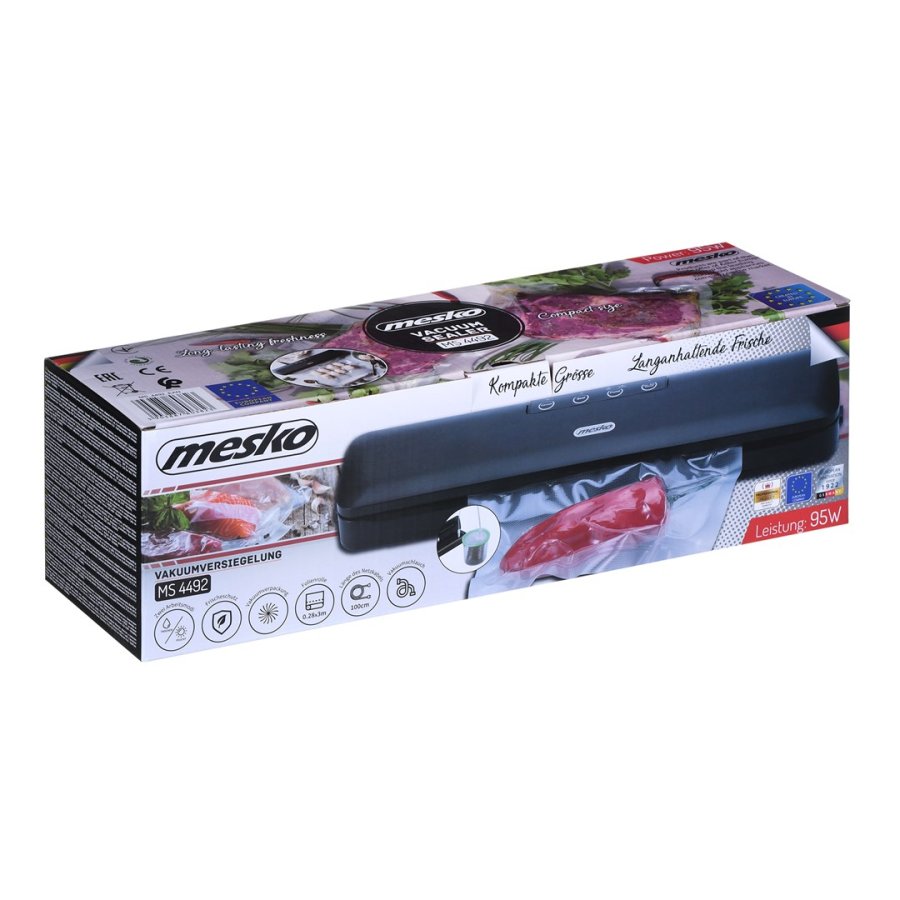 Mesko Home MS 4492 vakuum forsegler 0,6 mbar Sort #19