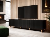 Cama RTV-skab PAFOS 200x42x52 Sort mat #6