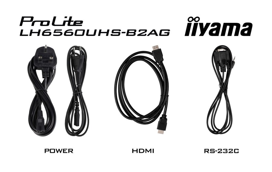 iiyama LH6560UHS-B2AG skilte display Digital A-tavle 165,1 cm (65