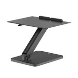 Maclean skrivebordsstativ til skrm eller laptop, gasfjeder, til stende og siddende, sort, MC-493 #4