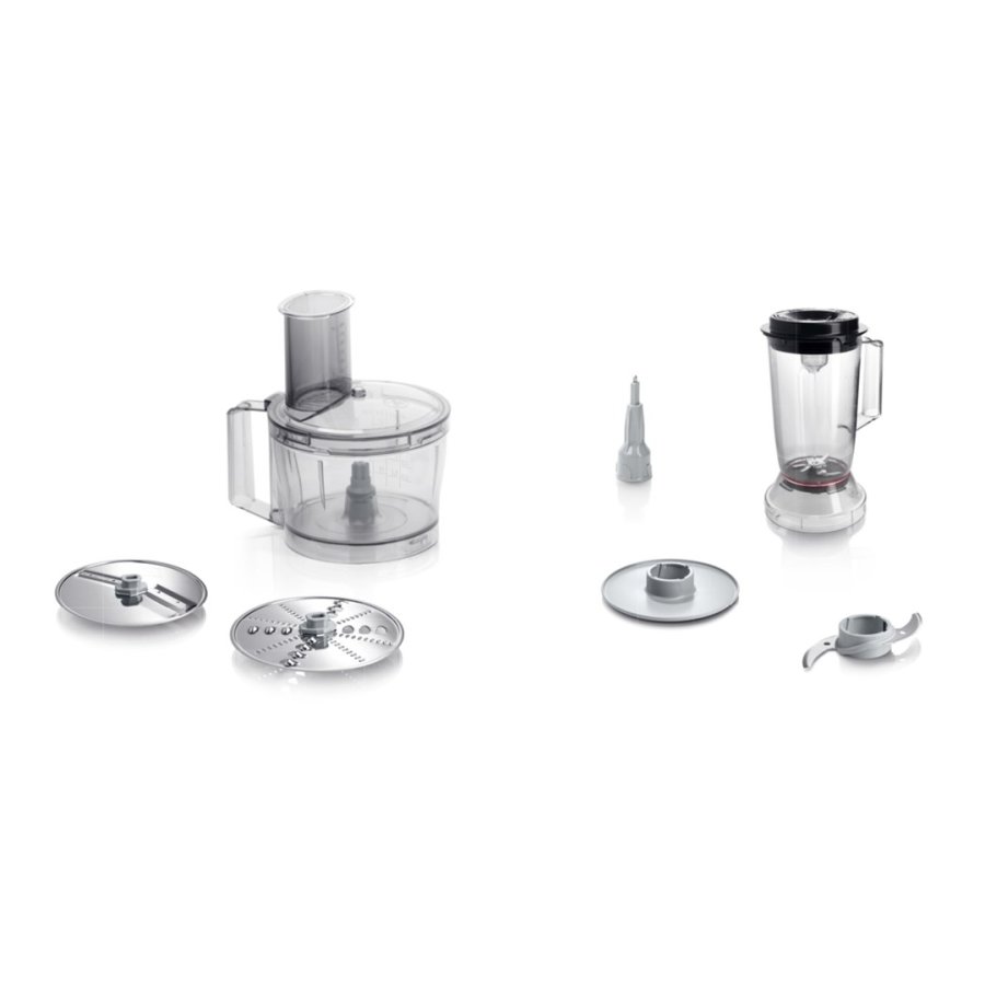 Bosch MCM3201B foodprocessor 800 W 2,3 L Sort, Transparent #4