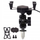 MOTORCYKEL TELEFONHOLDER FREEDCONN MC7C + BM2R FASTGRELSE AF HOVEDRR #2