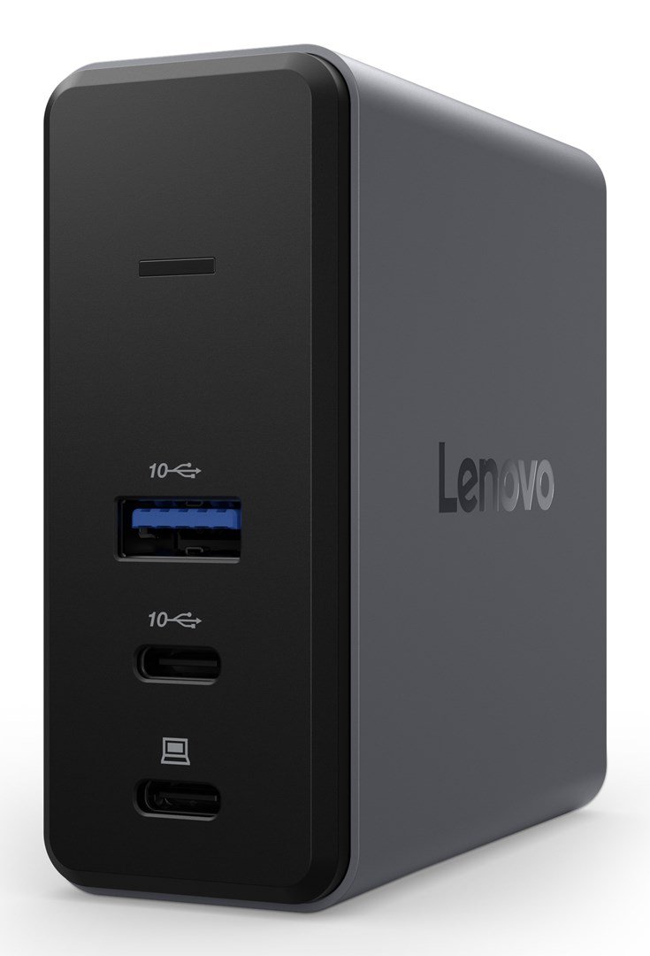 Lenovo X9 Charging GaN Dock Ledningsfrt USB 3.2 Gen 2 (3.1 Gen 2) Type-C Gr #1