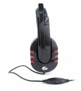 Gembird GHS-402 hovedtelefoner/headset Ledningsfrt Spil Sort #6
