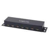 LogiLink UA0148 interface hub 480 Mbit/s Gr� #1