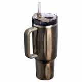 STANLEY termokrus Quencher H2.O Fluted 1.18L GunMetal Shine #1