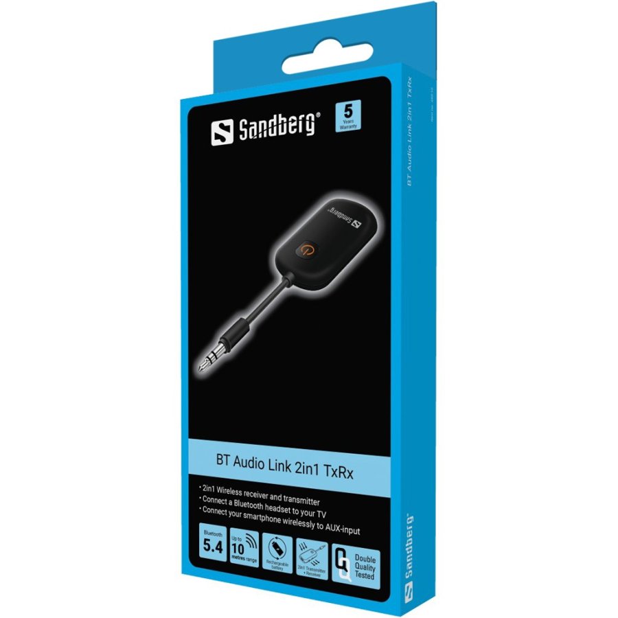 Sandberg 450-12 tilbehr til hovedtelefon/headset Modtager/sender #4