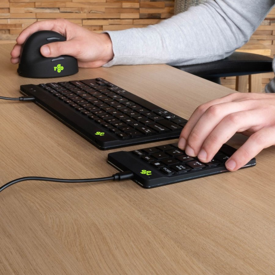 R-Go Tools RGOCONMWDBL numerisk tastatur Universel USB Sort #3