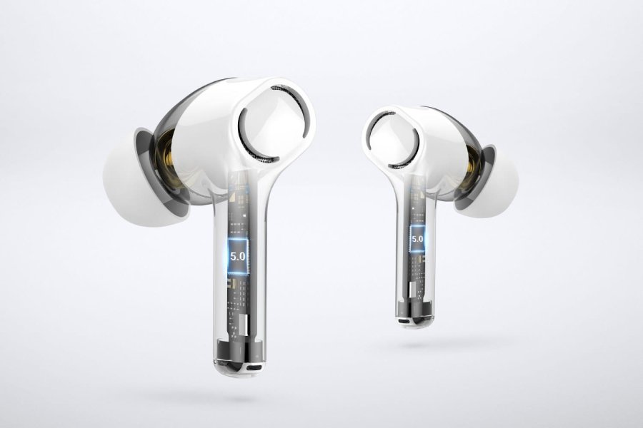 Krger&Matz M4 PRO Headset Trdls I rerne Opkald/Musik/Sport/Hverdag Bluetooth Hvid #7