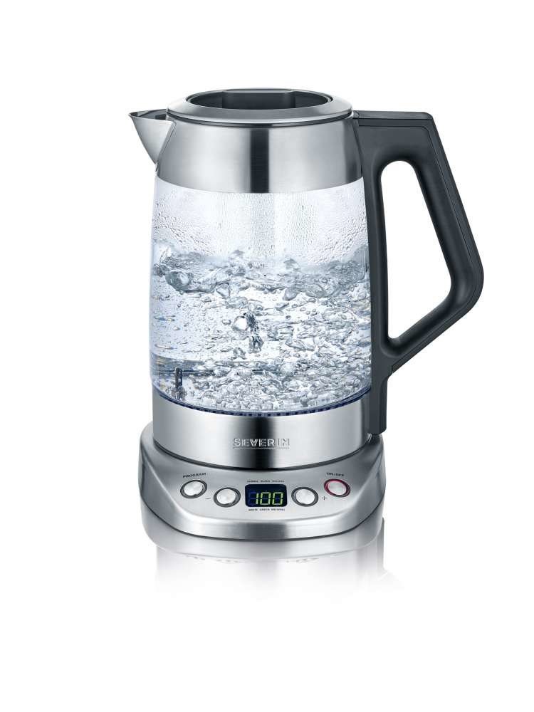 Severin WK 3479 elkedel 1,7 L 3000 W Sort, Rustfrit st�l #1