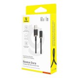 Baseus Dura USB Type A til Type C 60 W hurtigopladningskabel 1 m Sort, Guld #6