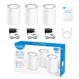 Cudy M3000 3-PACK mesh Wi-Fi-system Dual-band (2,4 GHz / 5 GHz) Wi-Fi 6 (802.11ax) Gr, Hvid 1 Intern #2
