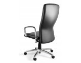 Adella C239 kontorstol i naturl�der HL-4, sort #2