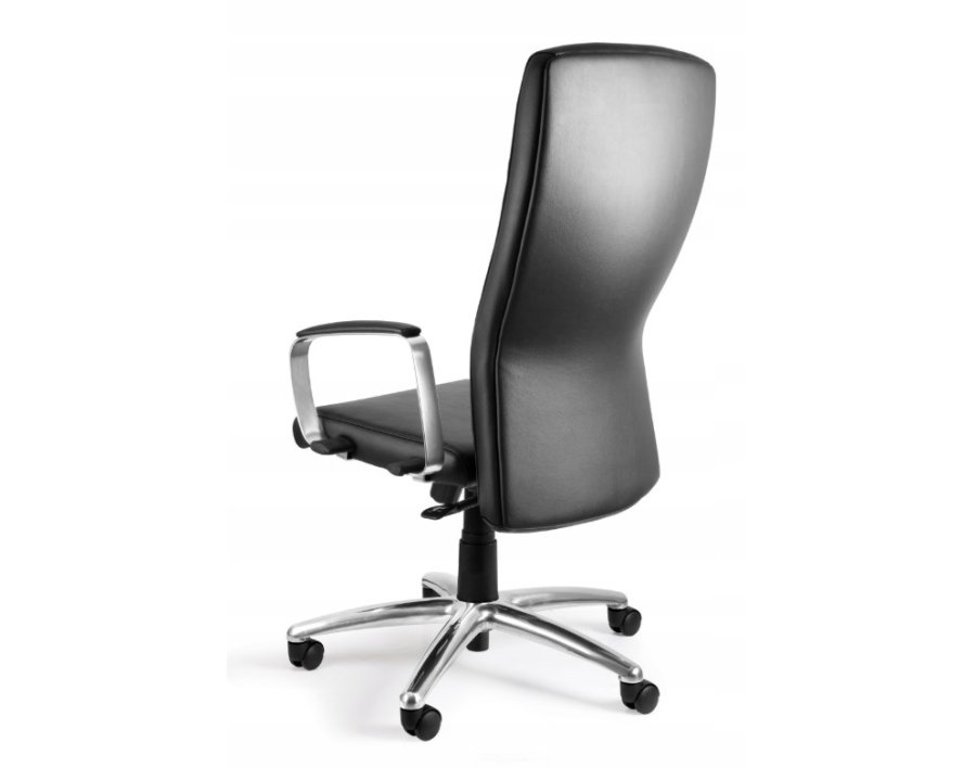 Adella C239 kontorstol i naturl�der HL-4, sort #2