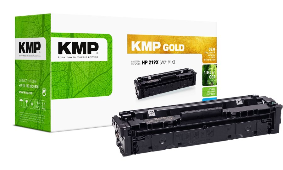KMP 2571,6503 tonerpatron 1 stk Kompatibel Bl� #1