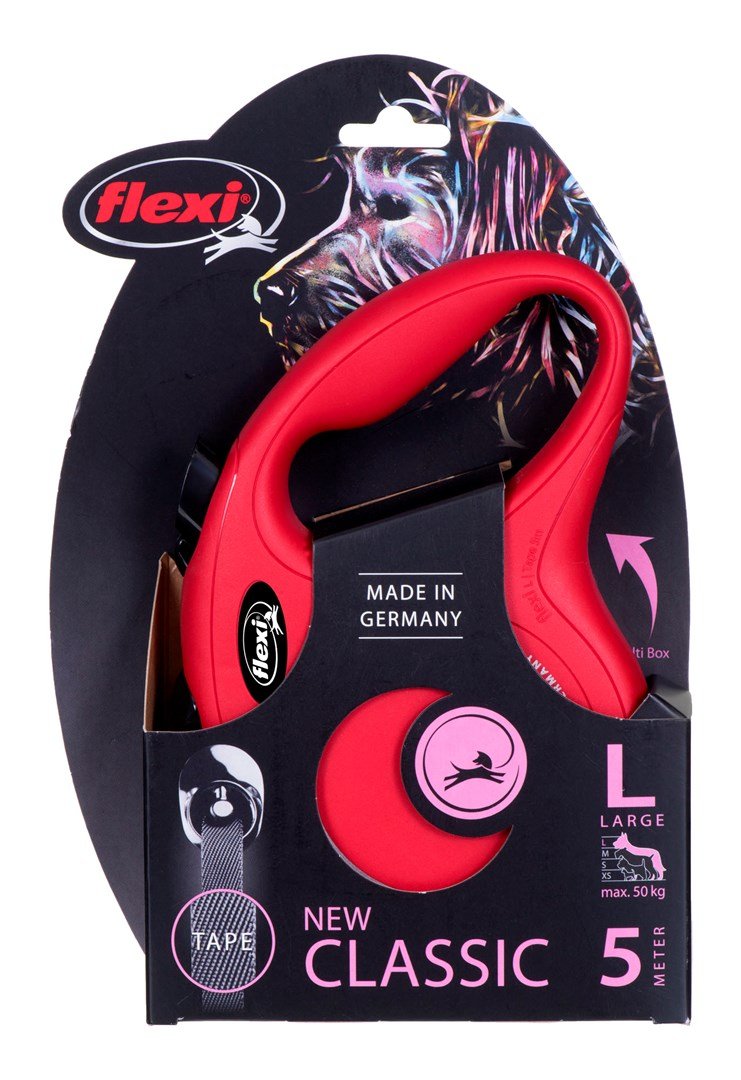 Flexi New Classic Fleksibel hundesnor 5 m #6