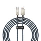 Baseus Unbreakable USB A til USB C-kabel 2 m 100 W hvid #1